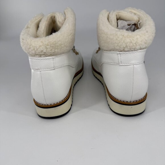 White Mountain Womens Faux Fur Lined Lace-Up Winter Boots Size 7.5M - Picture 8 of 11